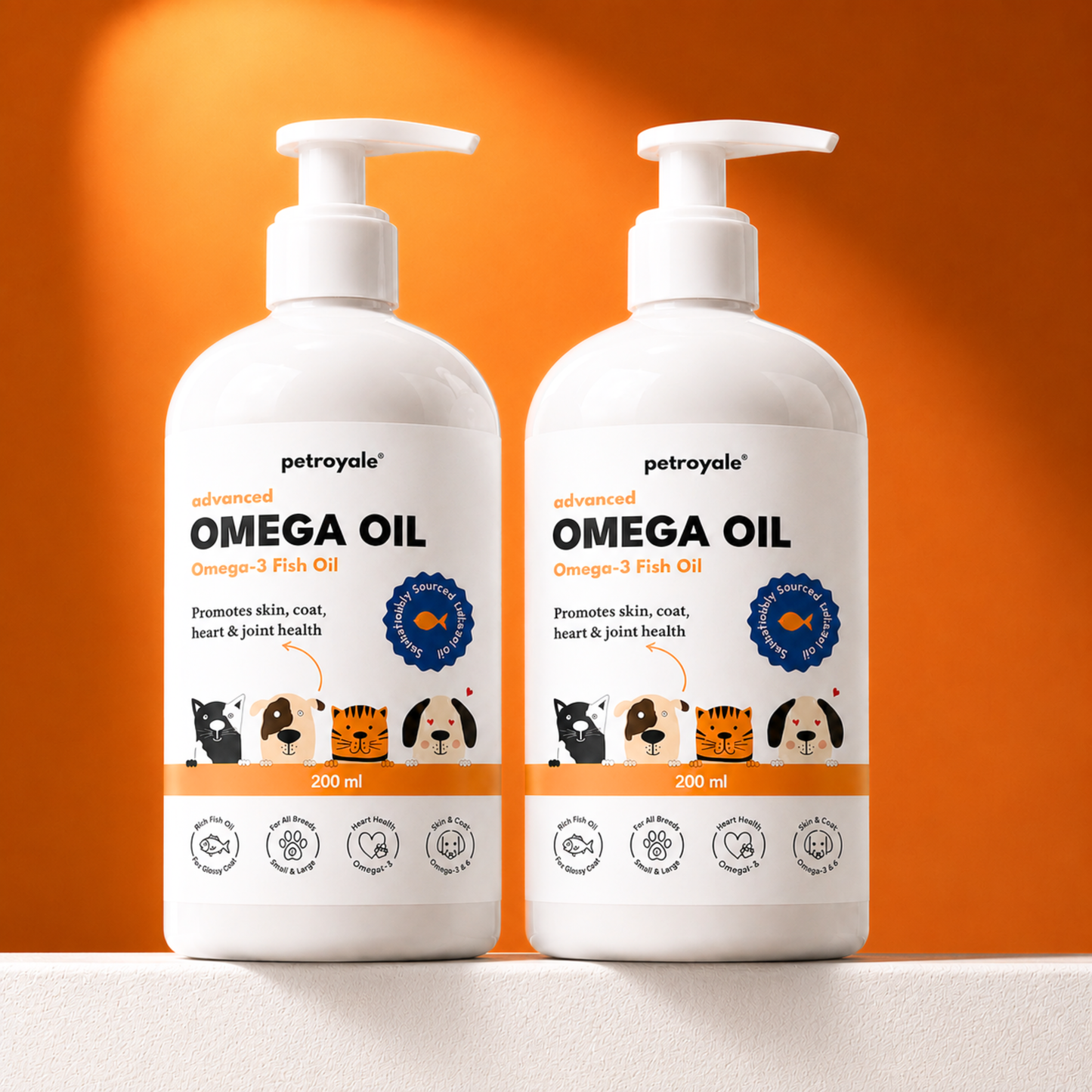 Omega 3 Fish Oil for Dogs & Cats