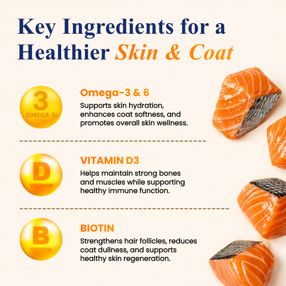 Omega 3 Fish Oil for Dogs & Cats