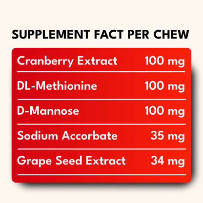Cranberry Chews for Dogs