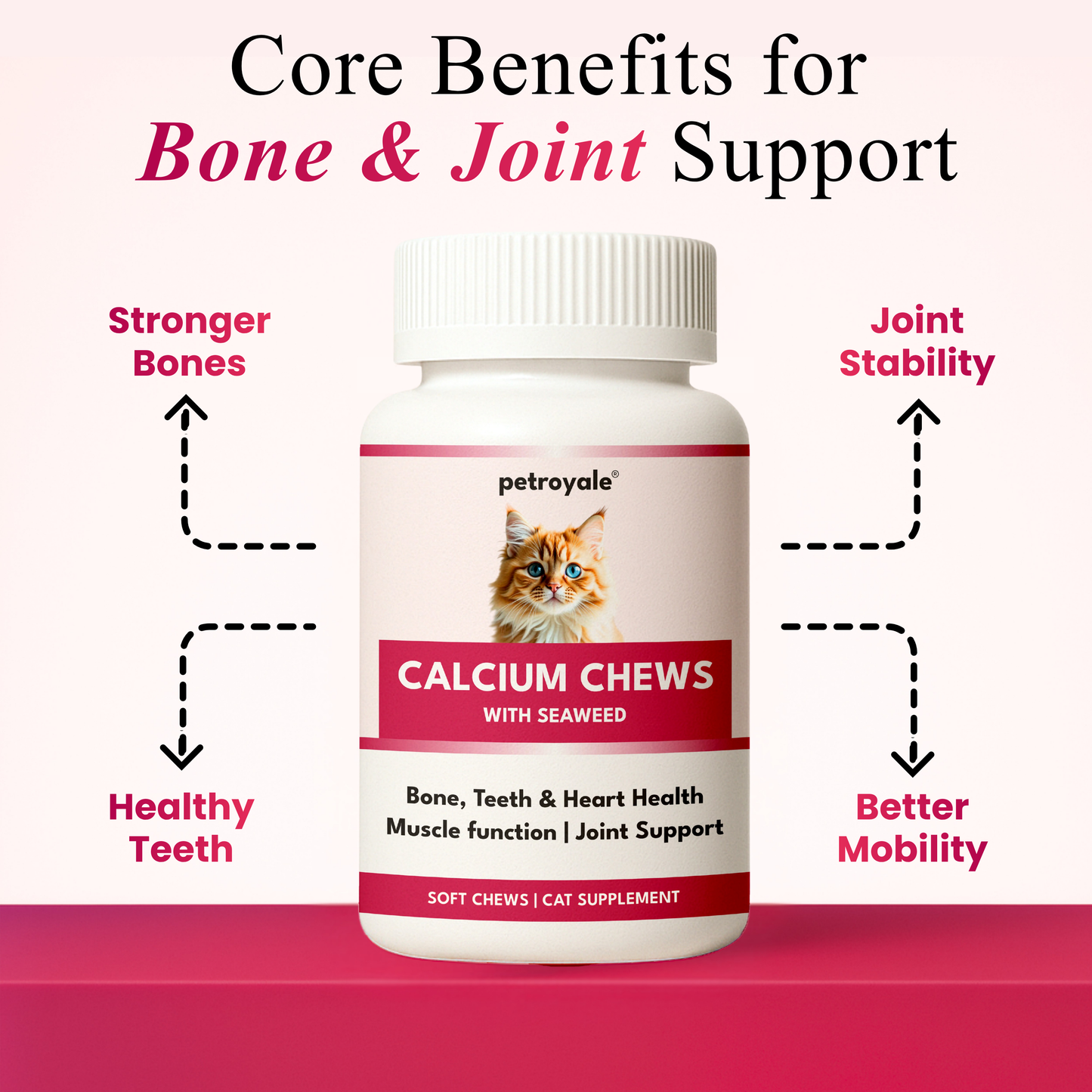 Petroyale Calcium Chews for Cats – Daily Bone Health Support