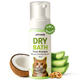 Petroyale Dry Bath Shampoo for Cats Cleans, Freshens & Deodorizes Coat Without Water
