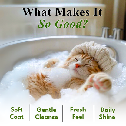 Petroyale Cat Shampoo for Soft, Clean & Fresh Coat Care for Cats and Kittens
