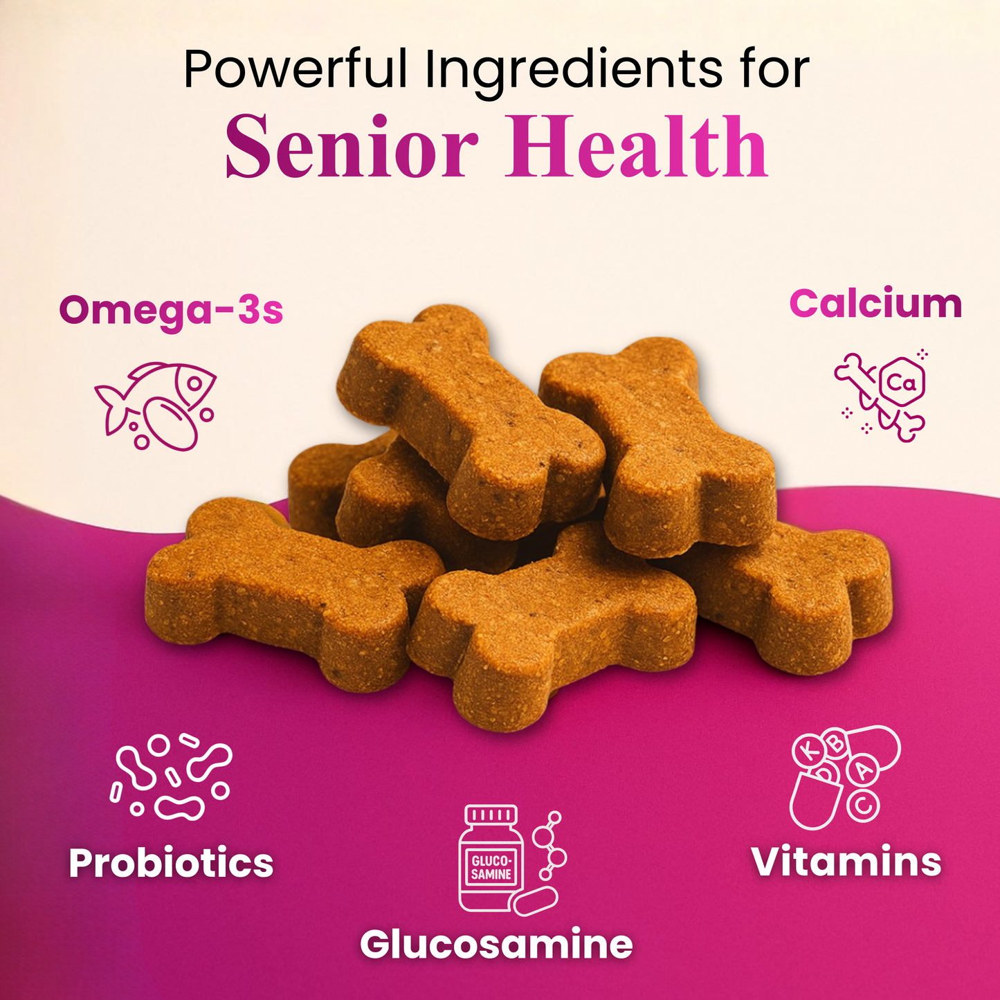 Petroyale Senior Support Supplement for Dogs – Advanced Daily Wellness & Mobility Care