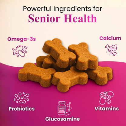 Petroyale Senior Support Supplement for Dogs – Advanced Daily Wellness & Mobility Care