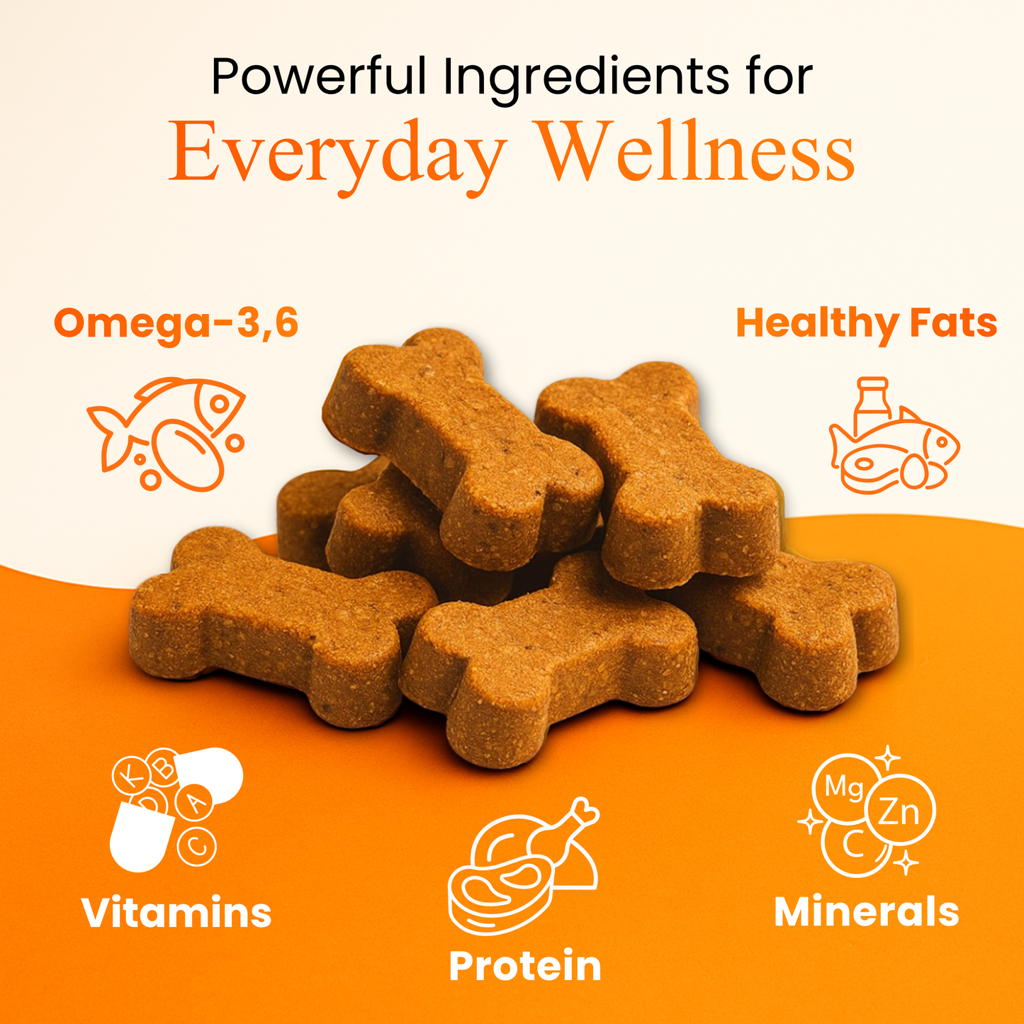 Cat Multivitamin supplement formulated to support overall health, immunity, energy, and daily nutrition in cats.